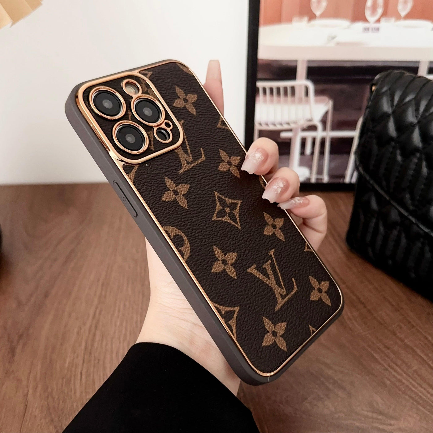 Luxury LV Iphone case - CASESFULLY