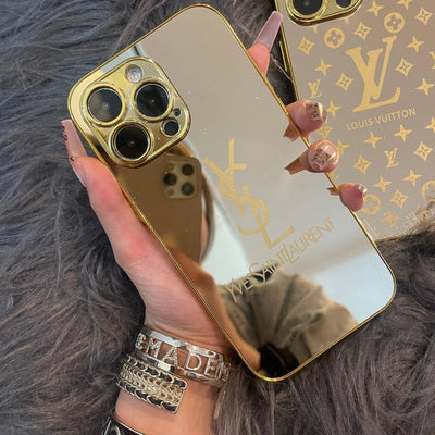 Mirror Golden Yes Love iPhone case - CASESFULLY